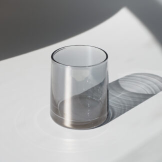 HALO Glass Tumbler (Clear Black)*Discontinued*