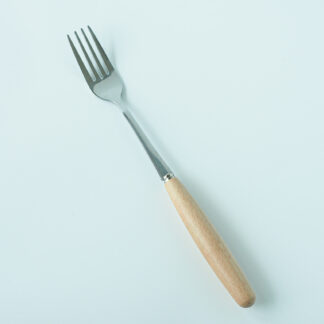 CARR Wooden Handle Table Fork*Defect*